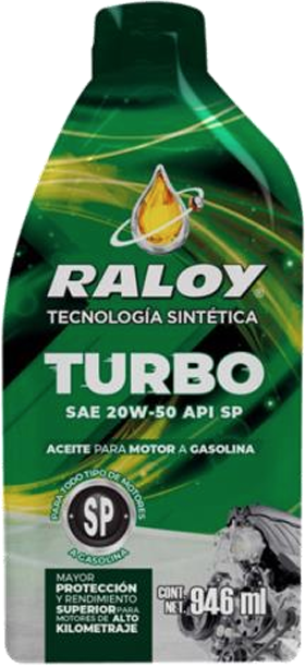 RALOY TURBO SEMISINTETICO API SN PLUS SAE 20W50