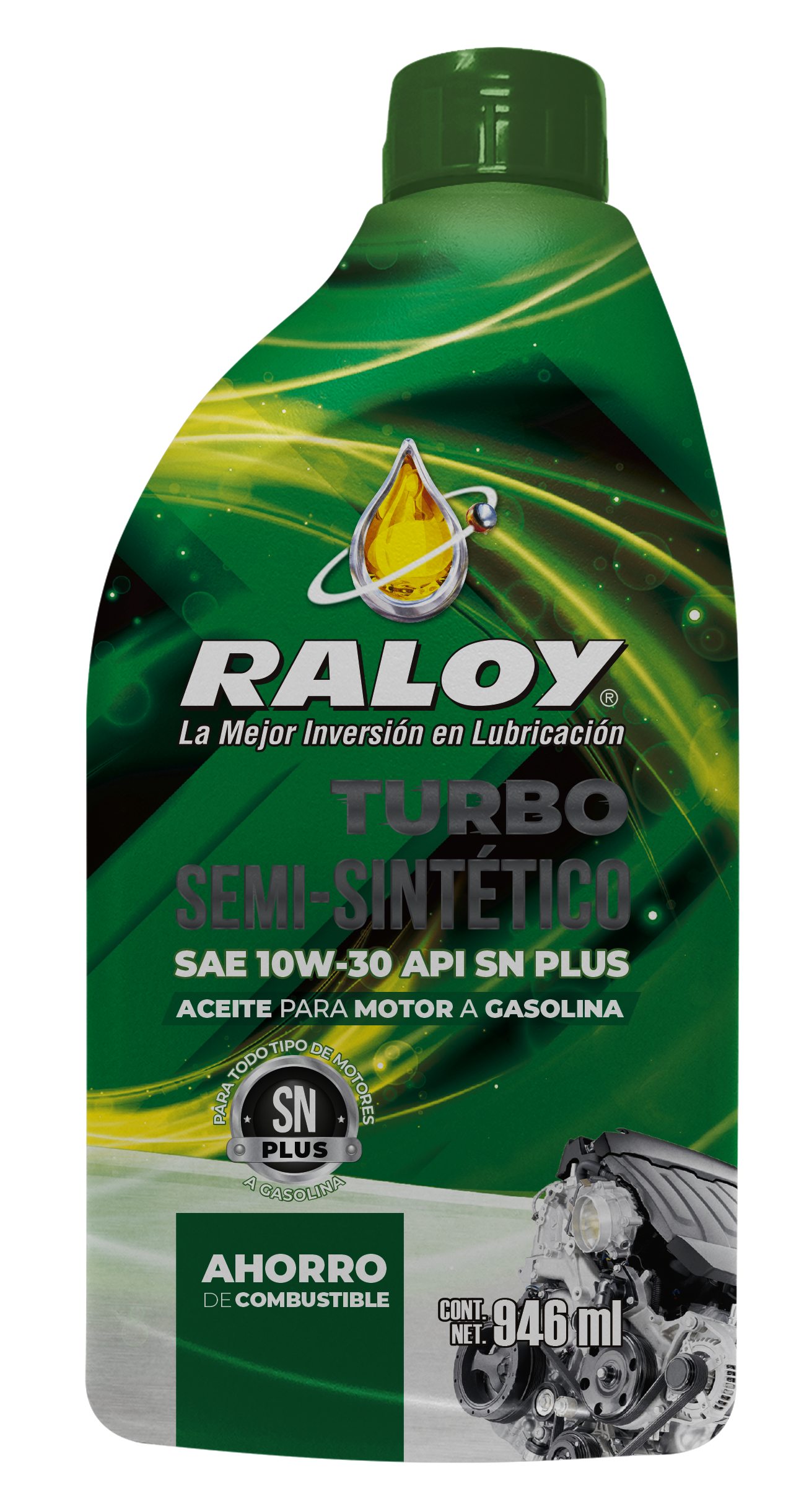 TURBO SEMISINTÉTICO 10W-30 SN PLUS